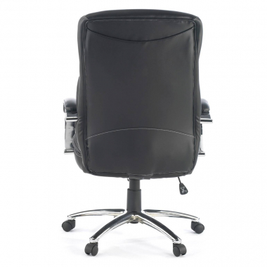 office chair black gouda synthetic leather upholstered armrests 6