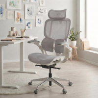 Ergonomic Chair with Headrest Erghos One, orthopaedic, double lumbar support