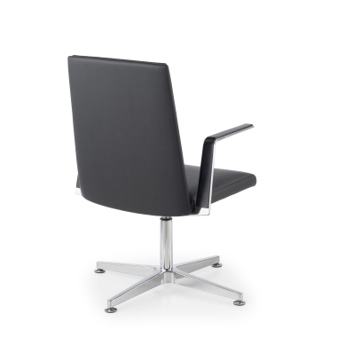 meeting room chair black meeting chair natural skin fixed armrests 9