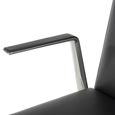 meeting room chair black meeting chair natural skin fixed armrests 5