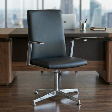 meeting room chair black meeting chair natural skin fixed armrests 10