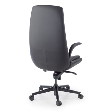 office chair black kronberg synthetic leather upholstered armrests 11