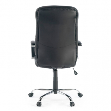office chair black glencoe synthetic leather upholstered armrests 6