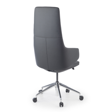 office chair black kassel natural skin fixed armrests 9