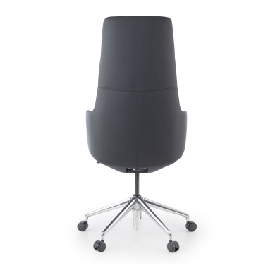 office chair black kassel natural skin fixed armrests 10