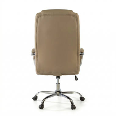 office chair beige adana synthetic leather upholstered armrests 8