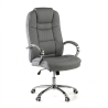 Adana Office Chair, very sturdy up to 130 kg, chrome arms