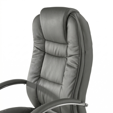 office chair gray adana synthetic leather upholstered armrests 3