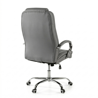 office chair gray adana synthetic leather upholstered armrests 7