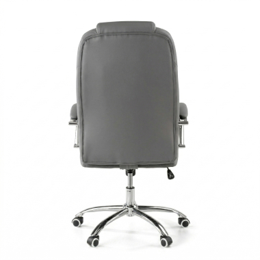 office chair gray adana synthetic leather upholstered armrests 8