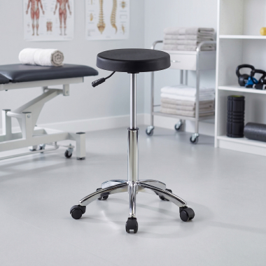 work and laboratory stool black hana plastic no armrests 2
