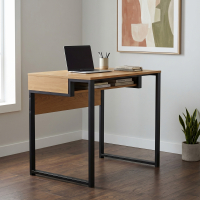 Philadelphia office desk made of wood and steel, compact design