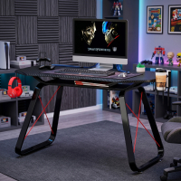 Gaming Racer Table, carbon fiber