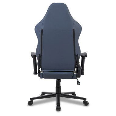 gaming chair white blue vanguard synthetic leather movable armrests headrest cushion headrest 12