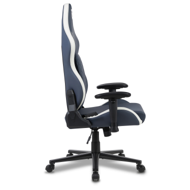 gaming chair white blue vanguard synthetic leather movable armrests headrest cushion headrest 15