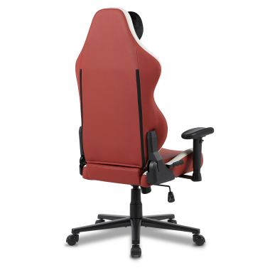 gaming chair white red vanguard synthetic leather movable armrests headrest cushion headrest 14