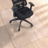 Convex Desk Chair Mat, Clear PVC
