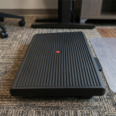 footrest black strike 2