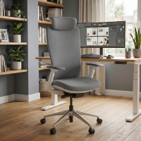Ergonomic Office Chair Gemini, 4D Armrests and Lumbar Support