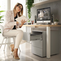 Xenon Desk Drawer, 3 drawers