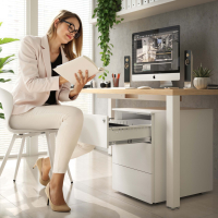 Xenon Desk Drawer, 3 drawers