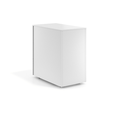 desk drawer unit filing cabinet white 3 drawers narrow design metal 6