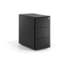 Narrow Desk Drawer Unit Xenon Slim, 3 Drawers