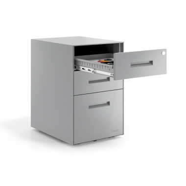 desk drawer unit filing cabinet aluminum aluminium frame metal 4