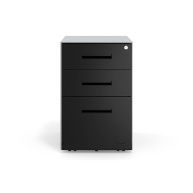 desk drawer unit filing cabinet black aluminium frame metal 3