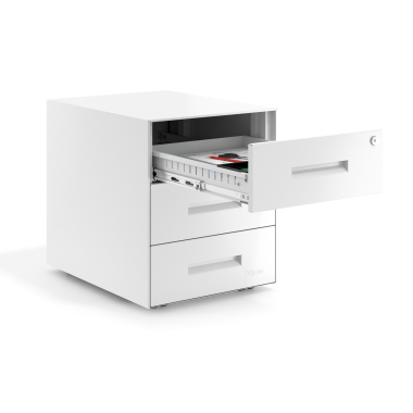 desk drawer unit filing cabinet white white frame metal 4