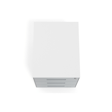 desk drawer unit filing cabinet aluminum white frame metal 7