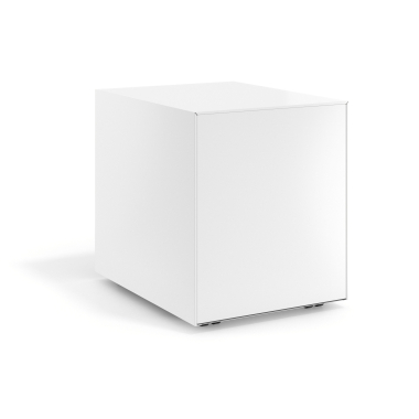 desk drawer unit filing cabinet black white frame metal 6