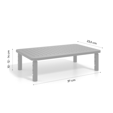 monitor stand black zenix 13
