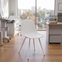 Conference Chair Lara, stackable, polypropylene shell