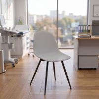 Conference Chair Lara, stackable, polypropylene shell