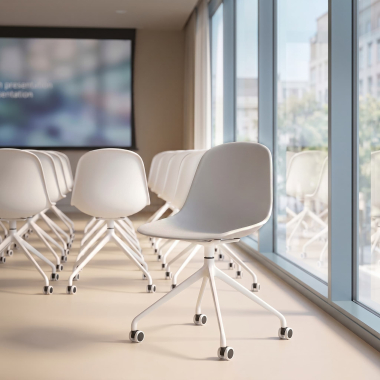Modern design and enveloping seat