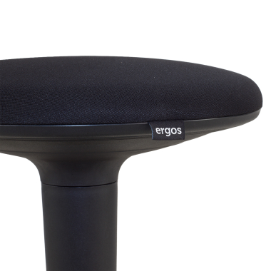 office stool black giro fabric no armrests 4