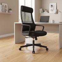 Desk Chair with Tilting Backrest and Adjustable Headrest Venus
