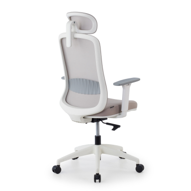 home office chair beige task mesh 1d adjustable armrests lumbar support headrest 10