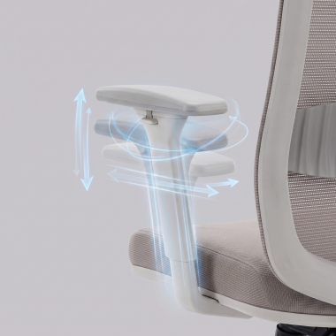 Adjustable headrest and armrests