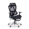 Ergonomic Office Chair with Retractable Footrest Sion
