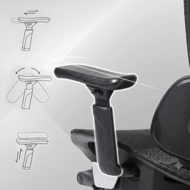 ergonomic chair black zen ergonomic chair mesh 3d adjustable armrests double lumbar support headrest 9