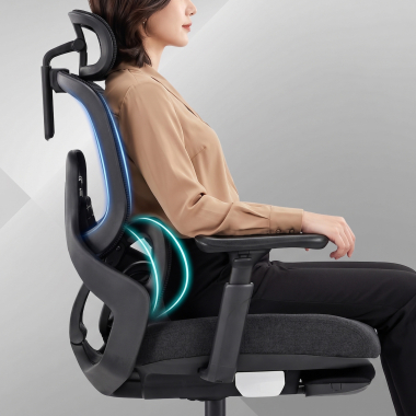 ergonomic chair black zen ergonomic chair mesh 3d adjustable armrests double lumbar support headrest 5