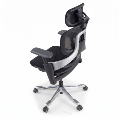 ergonomic chair black zenpro aluminum ergonomic chair mesh 4d adjustable armrests double lumbar support headrest 16