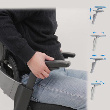 ergonomic chair black zenpro aluminum ergonomic chair mesh 4d adjustable armrests double lumbar support headrest 12