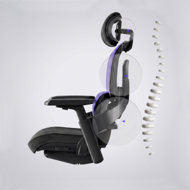 ergonomic chair black zenpro aluminum ergonomic chair mesh 4d adjustable armrests double lumbar support headrest 10