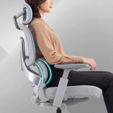 ergonomic chair white grey zenpro aluminum ergonomic chair mesh 4d adjustable armrests double lumbar support headrest 7