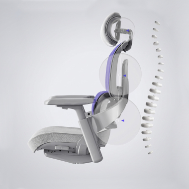 ergonomic chair white grey zenpro aluminum ergonomic chair mesh 4d adjustable armrests double lumbar support headrest 12