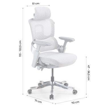 ergonomic chair black zenpro aluminum ergonomic chair mesh 4d adjustable armrests double lumbar support headrest 17