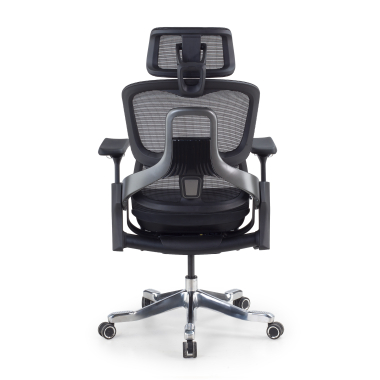ergonomic chair black zenmax ergonomic chair aluminum footrest mesh 4d adjustable armrests double lumbar support headrest extendable footrest 4